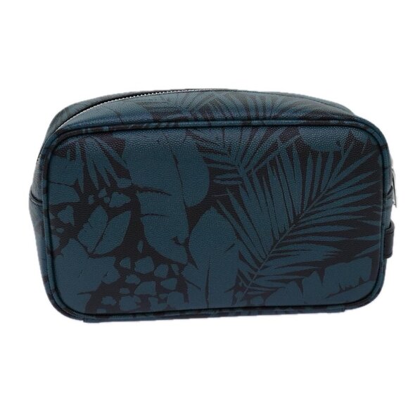 SAINT LAURENT Pouch PVC Green Auth ac3173 - Picture 3 of 16